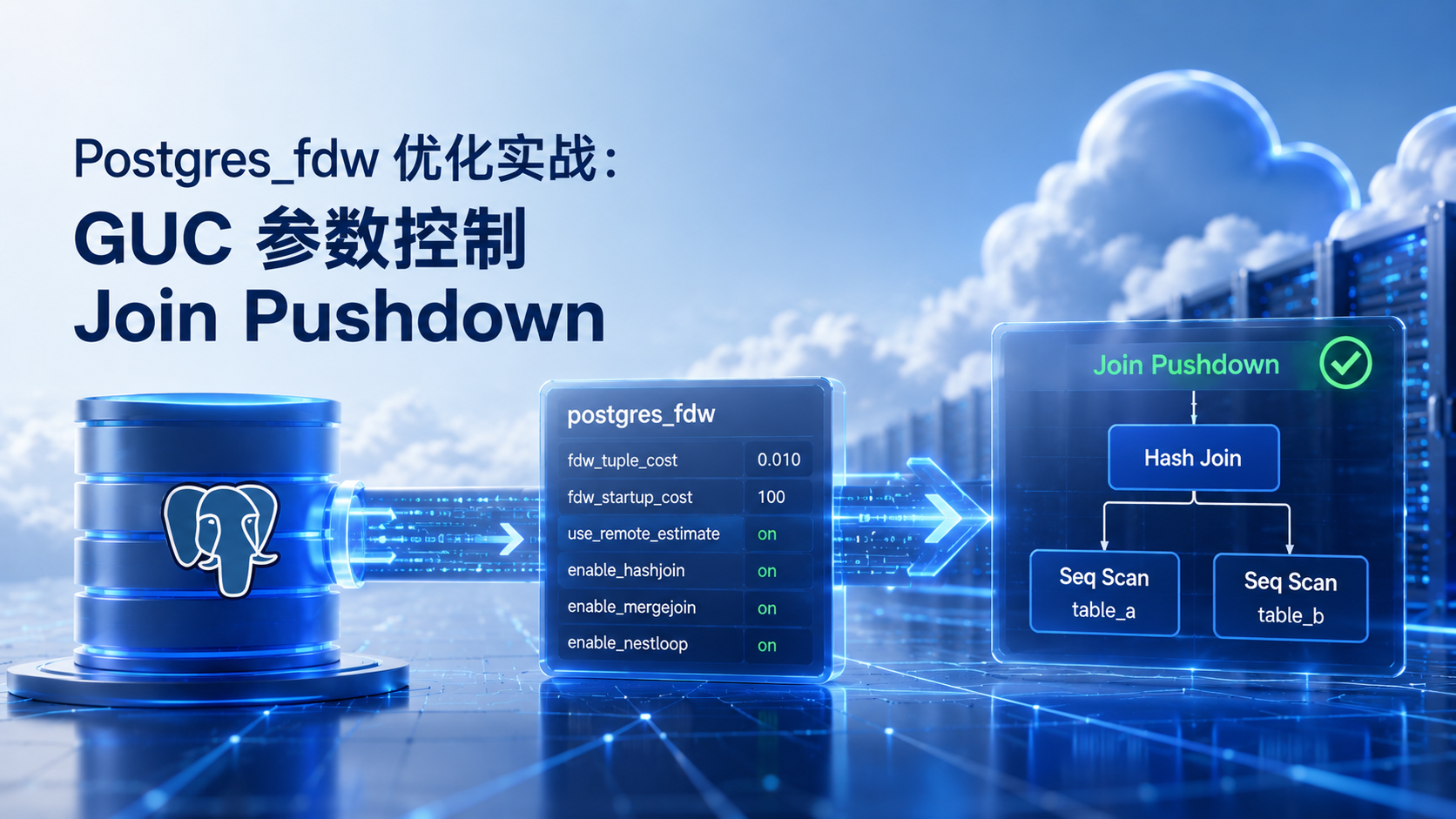 Postgres_fdw 优化实战:GUC 参数控制 Join Pushdown