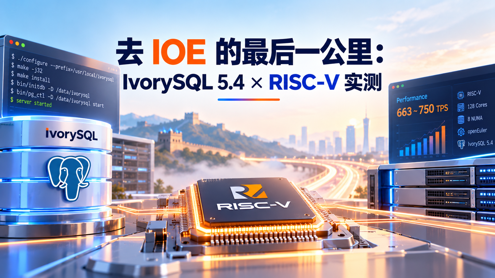 去 IOE 的最后一公里:IvorySQL 5.4 × RISC-V 实测